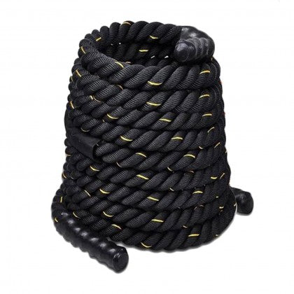 חבל קרב מקצועי Battle Rope — 12 מטר, קוטר 2 אינץ'