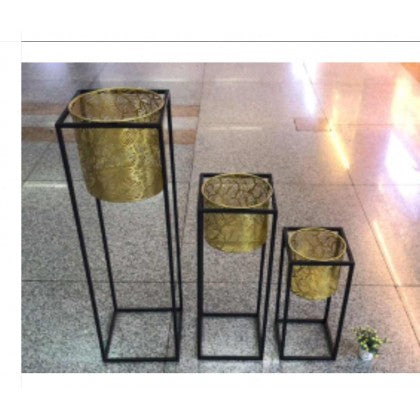 סט פמוטי נחושת 3 חלקים גדול