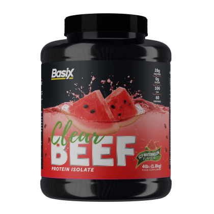 Basix Clear Beef Protein Isolate Icy Watermelon 4lb