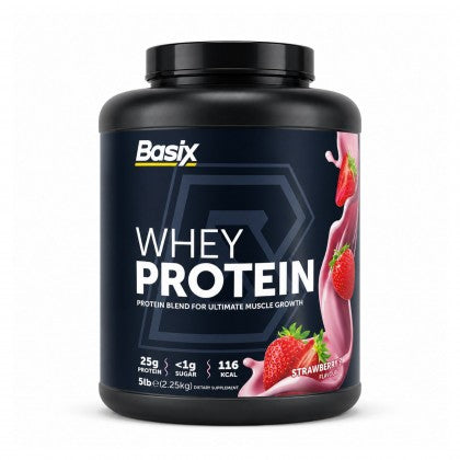 Basix Whey Protein StrawberrySwirl 2.25KG