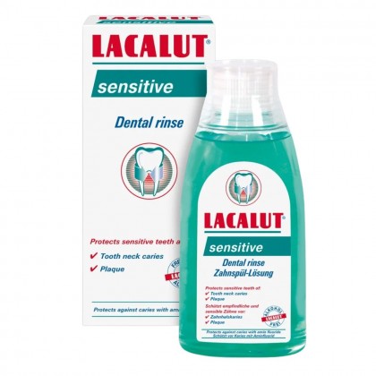 Lacalut Sensitive מי פה 300 מ"ל