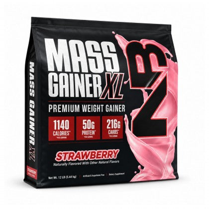 Nutrabio Mass Gainer XL Elite Nutrition Strawberry 5.44KG