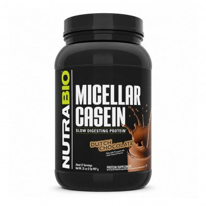 NutraBio Micellar Casein Powder Dutch Chocolate 900G