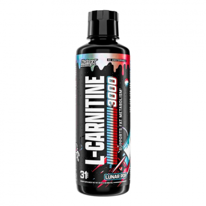 Nutrex Research Liquid Carnitine 3000 Suppoert Fat Metabolism 480ml Luner Pop