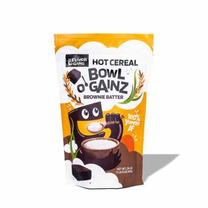 The FLavor Gang Bowl O Grammy's Hot Cereal Bowl O Gainz Brownie Batter 681g